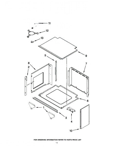 Whirlpool Microwave Support W10239157