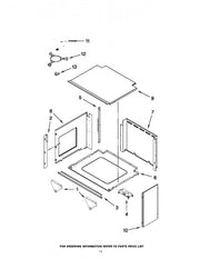 Whirlpool Microwave Mounting Rail W10283693