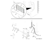 GE Freezer Pan-Drain WR02X12996