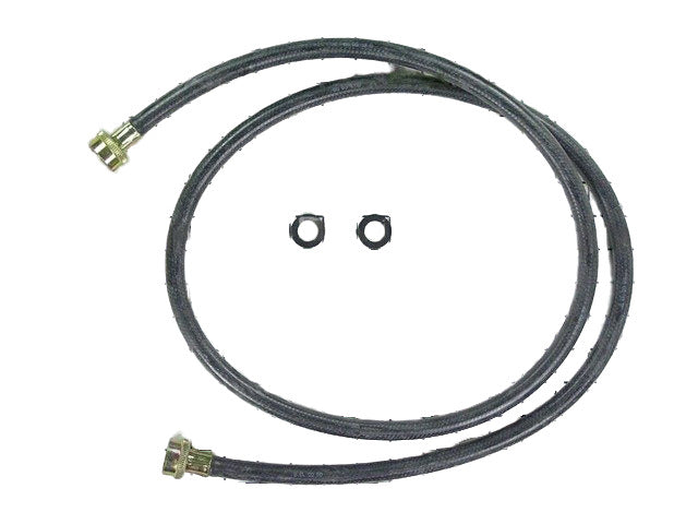 Pro Washer/Dryer Combo 6' Rubber Hose TJ76RBFFB