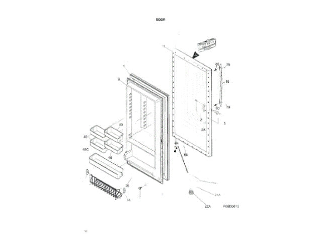 Frigidaire Freezer Shelf 297186701