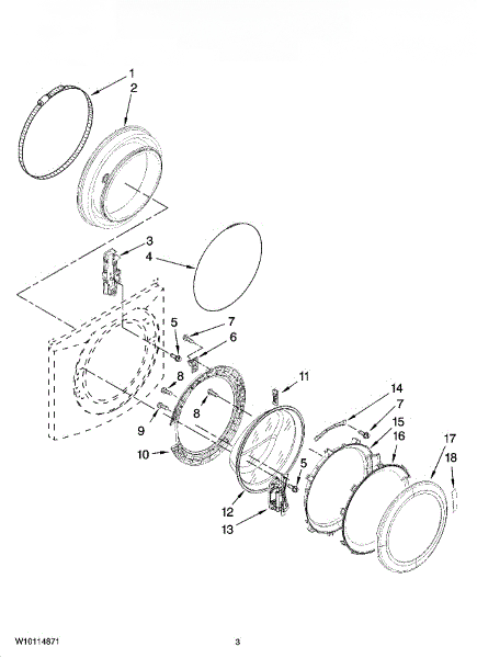 Whirlpool Clamp W10295703