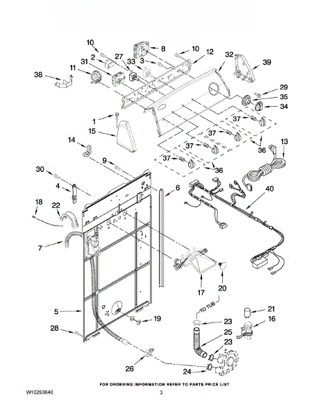 Whirlpool Wire Harness W10234654