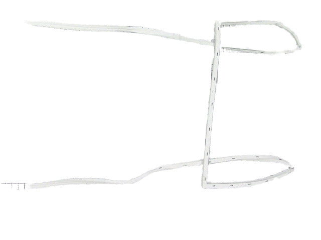 Frigidaire Freezer Gasket 216481411