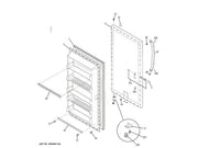 GE Freezer Screw-Set WR01X10922