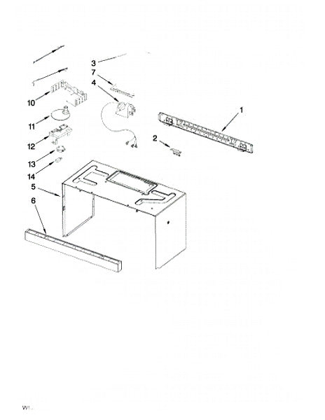 Whirlpool Microwave Switch W10310727
