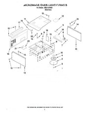 Whirlpool Microwave Covr-Duct W10278887