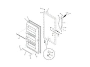 GE Freezer Handle-Door White WR12X10971