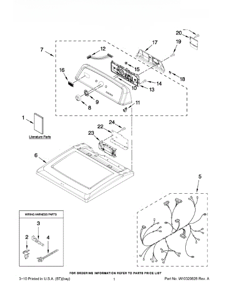 Whirlpool Grommet W10274524