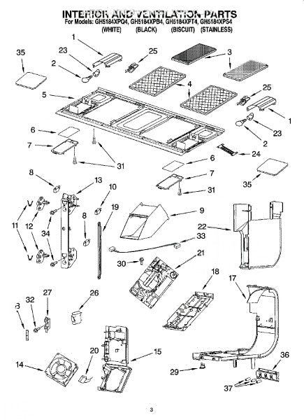 Whirlpool Microwave Capactr-Dm W10325860