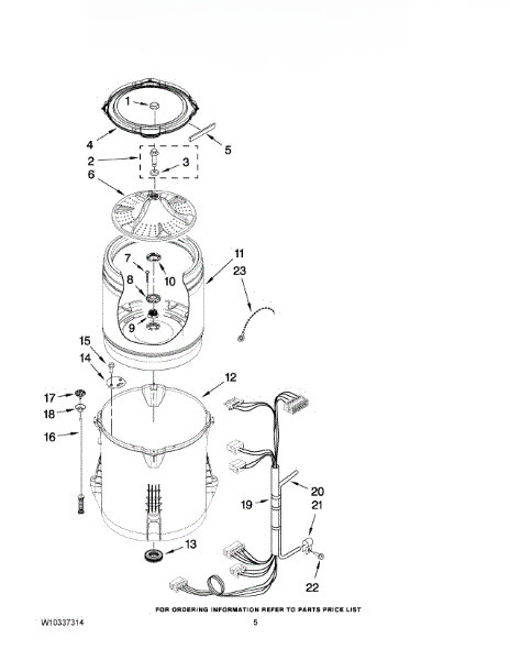 Whirlpool Basket W10324650