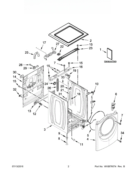 Whirlpool Screw W10208380