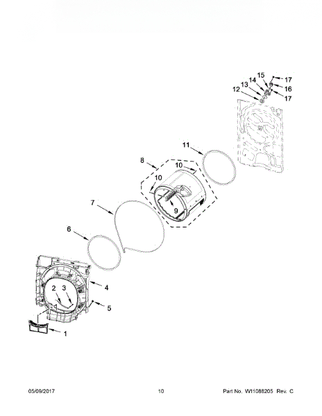 Whirlpool Screw W10306501