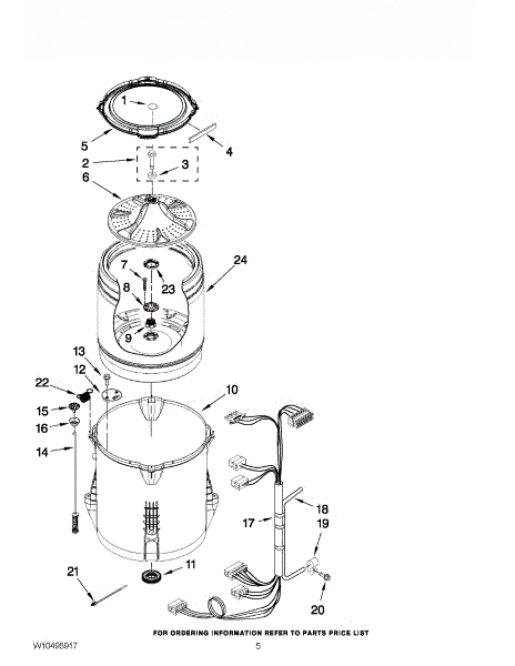 Whirlpool Tub-Outer W10324648