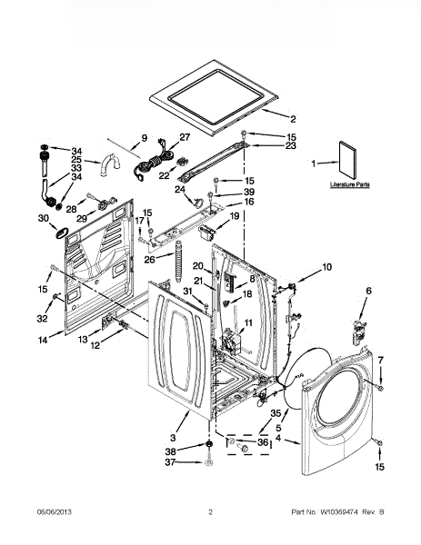 Whirlpool Retainer W10245452