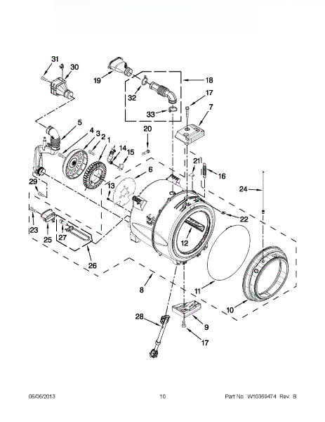 Whirlpool Cover W10318155
