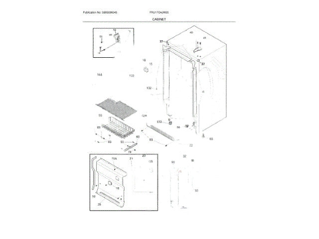 Frigidaire Freezer Basket 297343800
