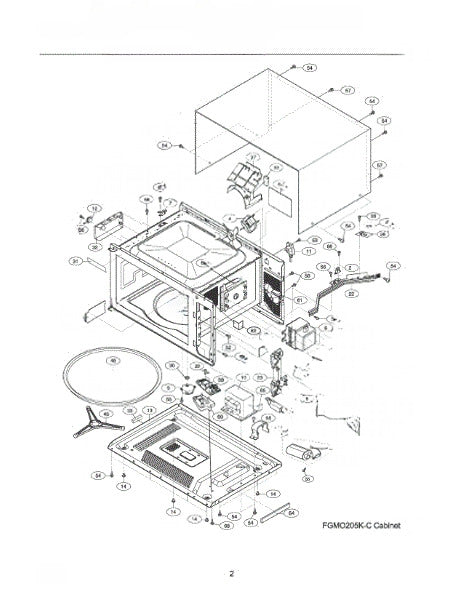 Frigidaire Microwave Switch 5304479020