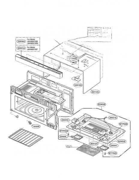 LG Microwave 3.0X10MM Msw 1TPL0302618