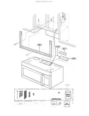 LG Microwave Tapping Screw 1TTG0402416