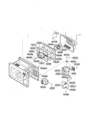 LG Microwave Motor, Circulation 2B72066G