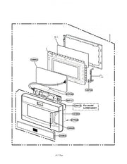 LG Microwave Out Drive Frame 3213W1A031P