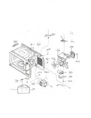 LG Microwave Cushion 3B72244T