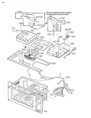 LG Microwave Air Tunnel 5264W0A011A