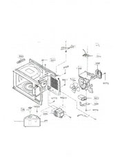LG Microwave Motor,ac Fan EAU42744404