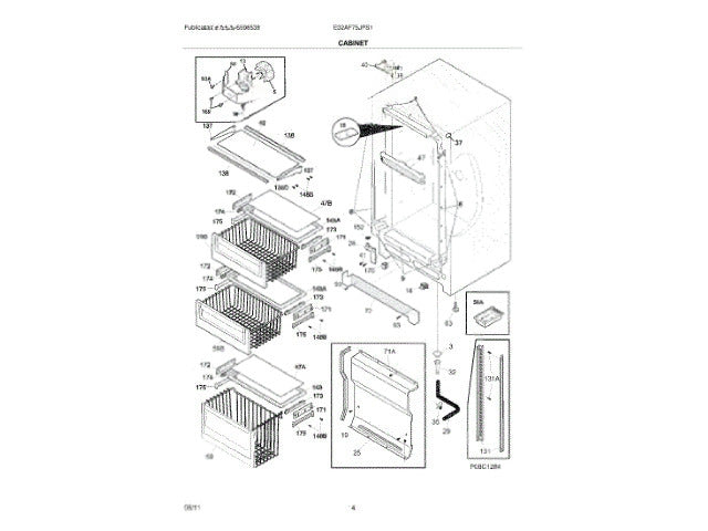 Frigidaire Freezer Frame 297288802