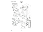 Frigidaire Freezer Shelf Trim 297296300