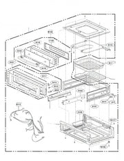 LG Microwave Thermistor 2B72827R