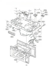 LG Microwave Custom Nut 1NZZW1A004C