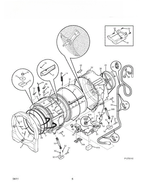 Frigidaire Shell 134956210