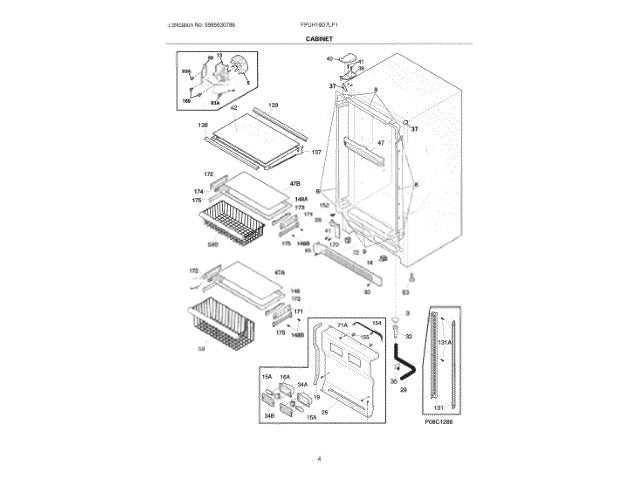 Frigidaire Freezer Basket 297269700