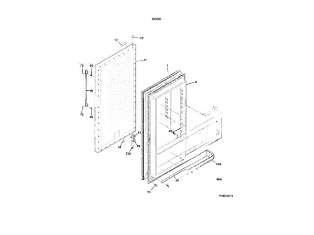 Frigidaire Freezer Panel-Inner Door 297280800