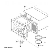 GE Microwave Tray Motor WB26X10252