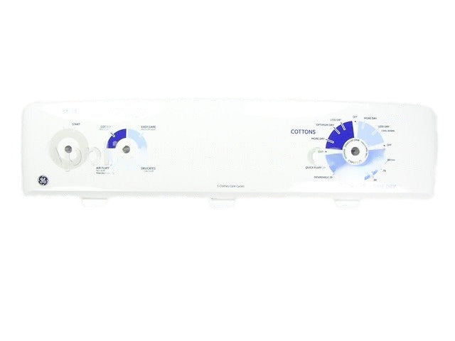 GE Dryer Bkspl. Asm. & Graph.wh WE19M1678