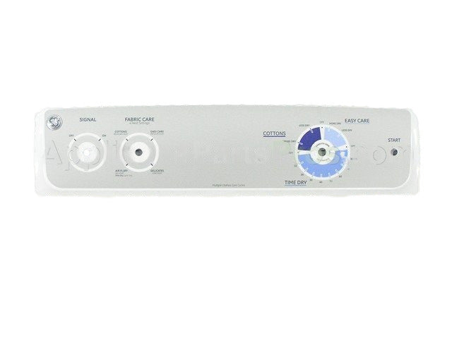 GE Dryer Backsplash Asm. White WE19M1695