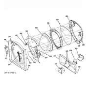 GE Inner Ring-Door WH01X10525