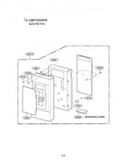 LG Microwave Bracket,control Panel 4810W1A401A