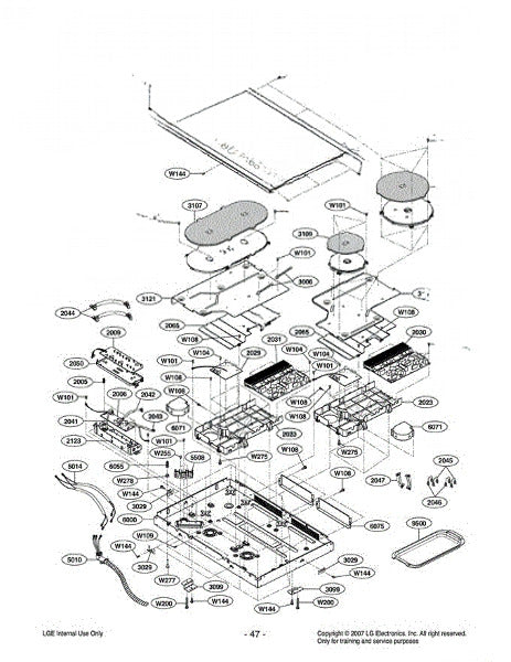 LG Microwave Screw,tapping 1TPL0403118