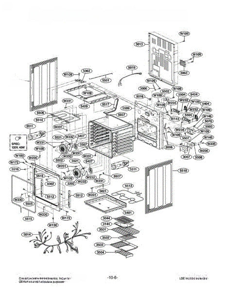 LG Microwave Bracket,heater 4810W1N022A