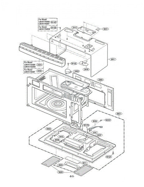 LG Microwave Plate Assembly,base AGU30055503