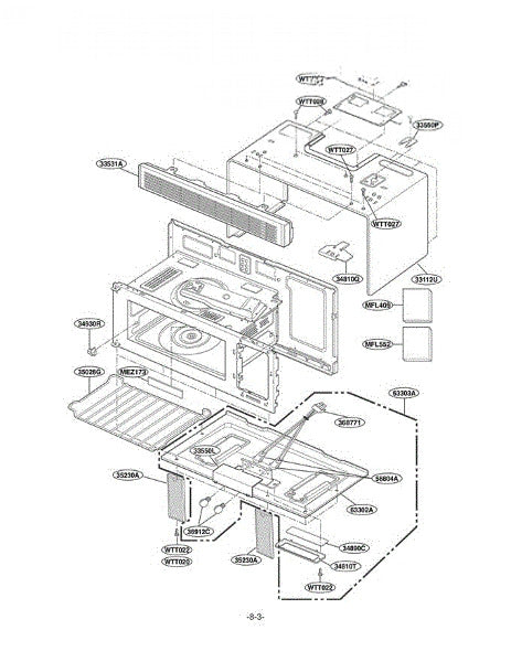 LG Microwave Owners Manual 3828W5A1189