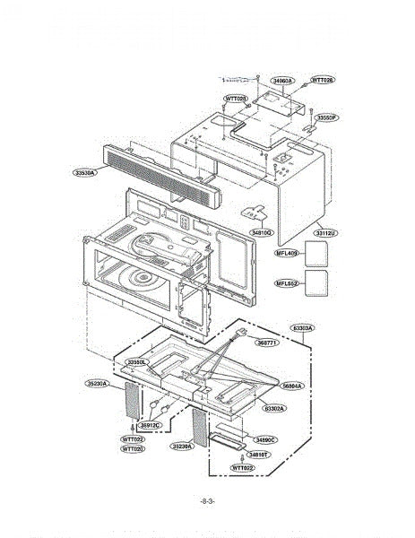 LG Microwave Owners Manual 3828W5A1041