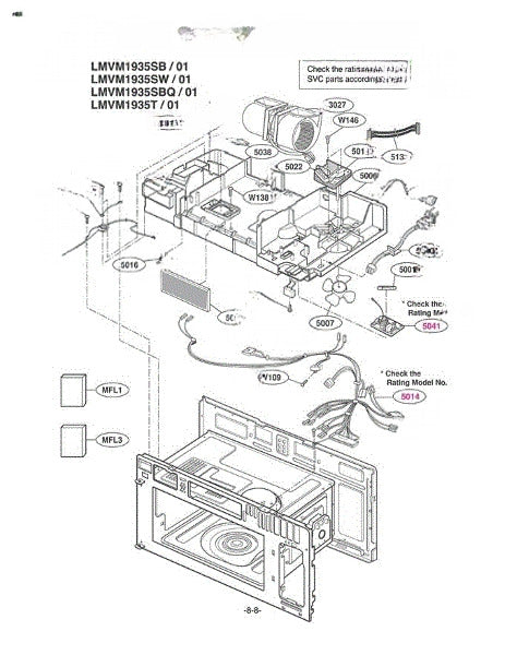 LG Microwave Owners Manual 3828W5A3302