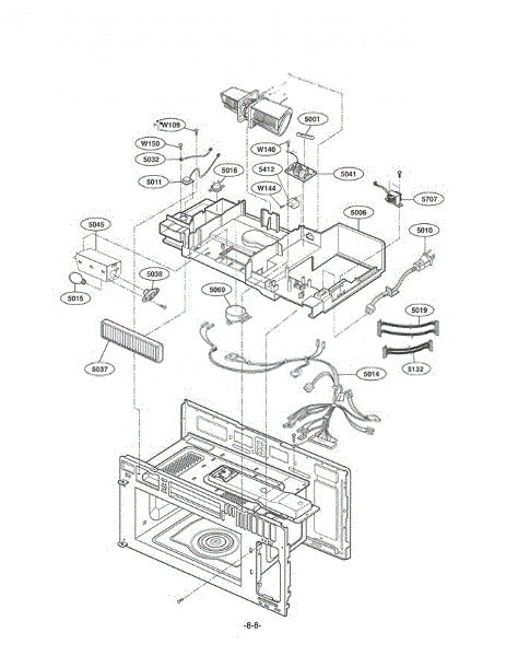 LG Microwave Bracket,lamp MAZ36568201