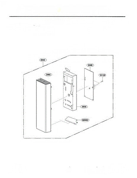 LG Microwave Technical Card MBM47142501