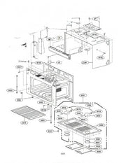 LG Microwave Screw 1SZZW2E001A